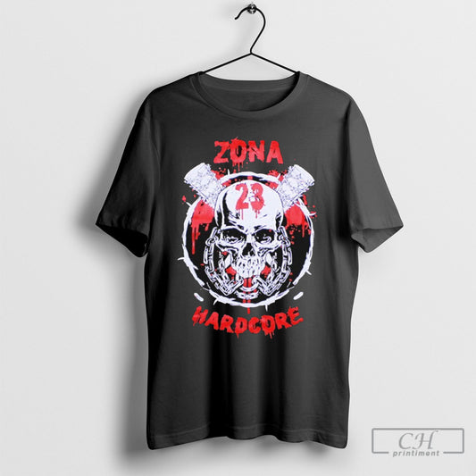 Zona 23 Hardcore Skull Logo