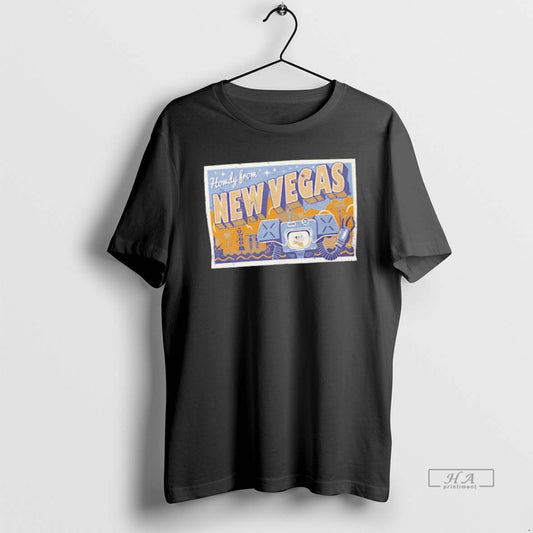 Official Fallout Howdy From New Vegas T-Shirts, Hoodie, Sweatshirt | AU18TeeNovaLab.com