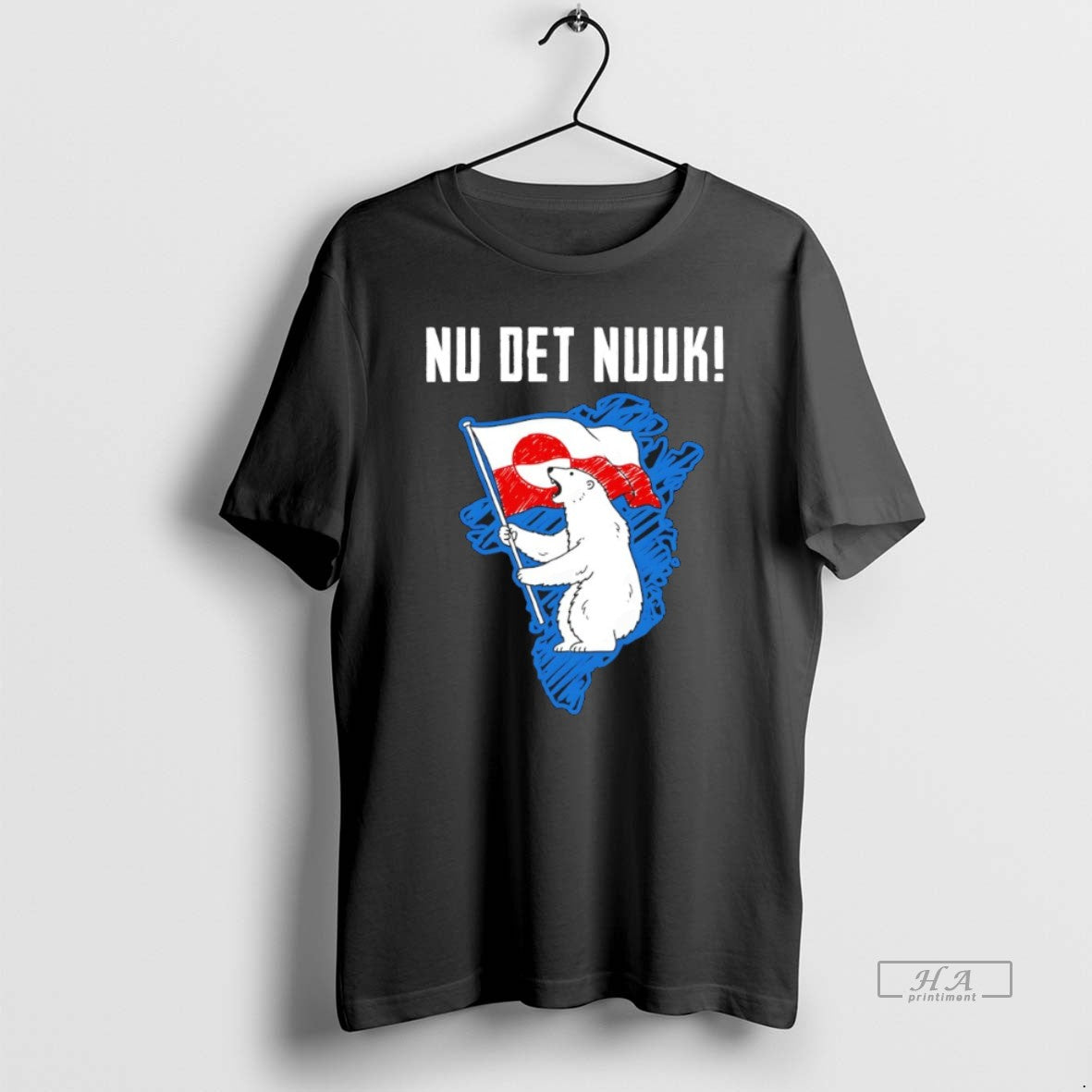 Official Pvjmzupa Nu Det Nuuk Hands Off Greenland Polar Bear And Flag T-Shirts, Hoodie, Sweatshirt | AU18TeeNovaLab.com