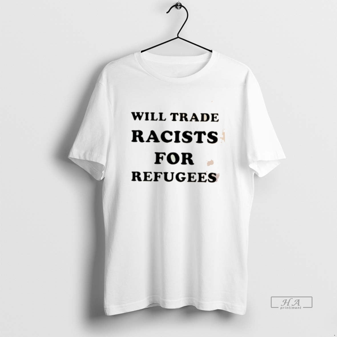 Official Will Trade Racists For Refugees 2026 T-Shirts, Hoodie, Sweatshirt | AU18TeeNovaLab.com