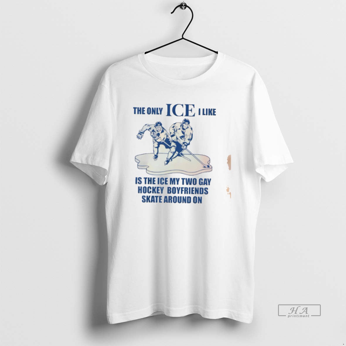 Official The Only Ice I Like Is My Two Gay Hockey Boyfriends T-Shirts, Hoodie, Sweatshirt | AU18TeeNovaLab.com