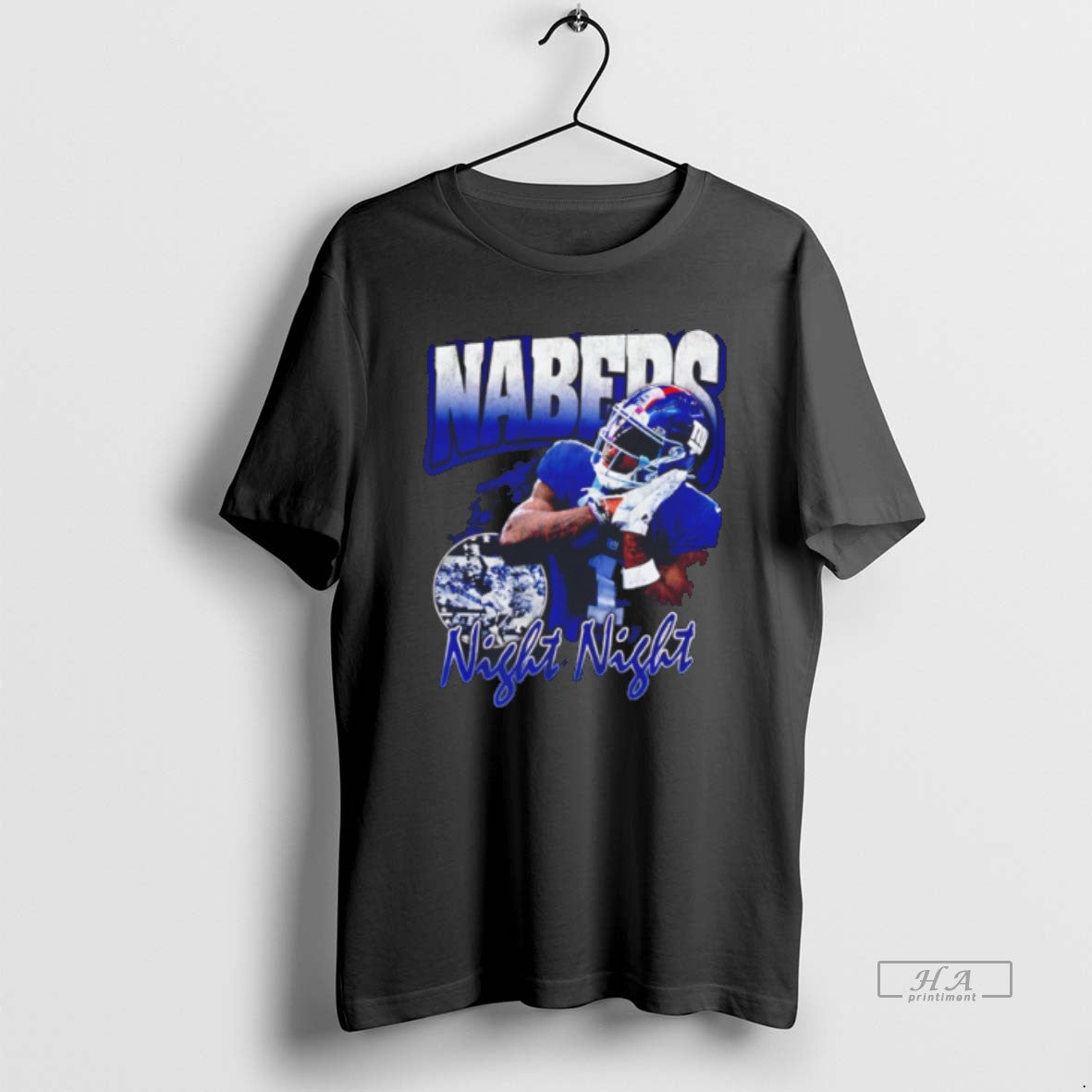 Official Malik Nabers Night Night New York Giants T-Shirts, Hoodie, Sweatshirt | AU18TeeNovaLab.com